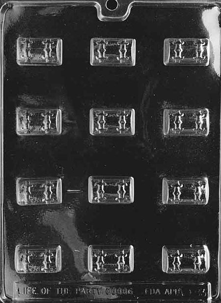 Treasure Chests Chocolate Mould by Home Chocolate Factory - professional pastry and chocolate equipment