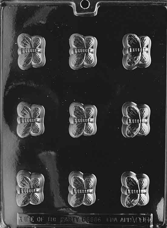 Butterflies Chocolate Mould by Home Chocolate Factory - professional pastry and chocolate equipment