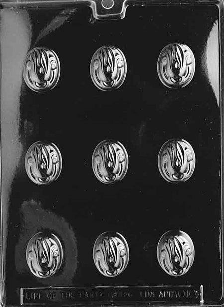 Traditional Pieces Chocolate Mould by Home Chocolate Factory - professional pastry and chocolate equipment