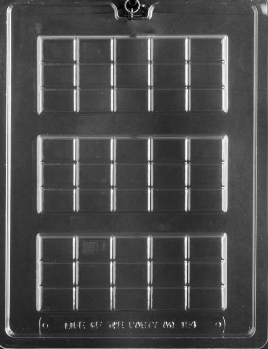 15 piece break apart Bar by Home Chocolate Factory - professional pastry and chocolate equipment