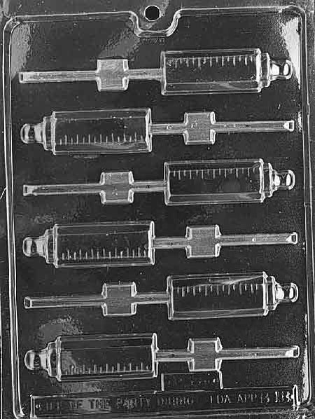 Baby Bottle Lollipop Chocolate Mould by Home Chocolate Factory - professional pastry and chocolate equipment