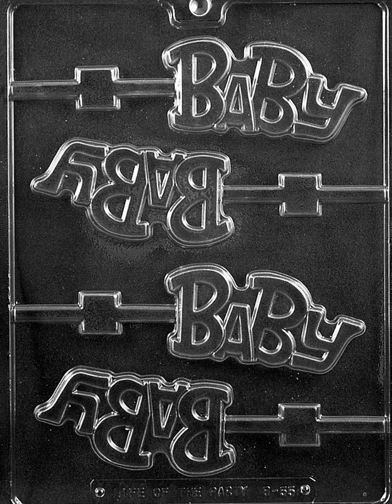 Baby Lollipops Chocolate Mould by Home Chocolate Factory - professional pastry and chocolate equipment