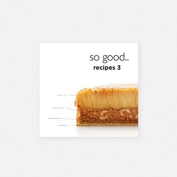 So Good Recipes 3 professional pastry recipe collection