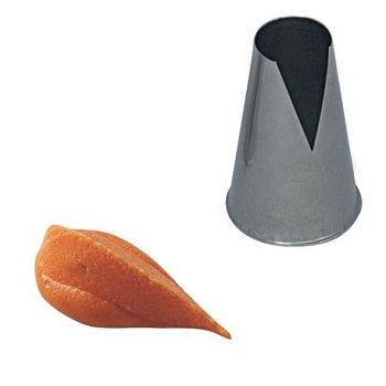 Martellato Stainless Steel Saint Honore Piping Nozzle by Home Chocolate Factory - professional pastry and chocolate equipment