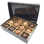 Black Box (12 Choc) - Bulk 25 Pack by Home Chocolate Factory - professional pastry and chocolate equipment