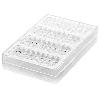 Silikomart 68g Bolla-T Polycarbonate Chocolate bar Mould by Andrey Dubovik by Home Chocolate Factory - professional pastry and chocolate equipment