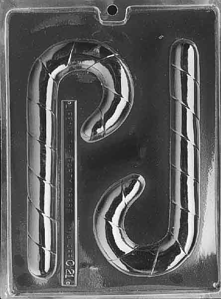 Candy Cane Chocolate Mould by Home Chocolate Factory - professional pastry and chocolate equipment