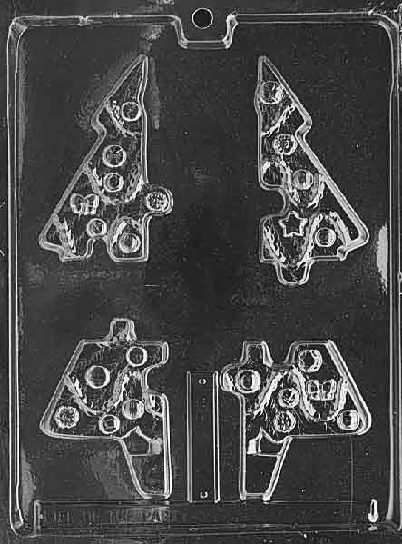Christmas Tree Puzzle Chocolate Mould by Home Chocolate Factory - professional pastry and chocolate equipment
