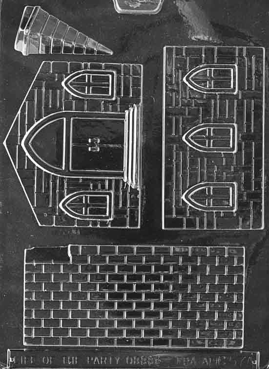 Church Chocolate Mould - Part 1 by Home Chocolate Factory - professional pastry and chocolate equipment