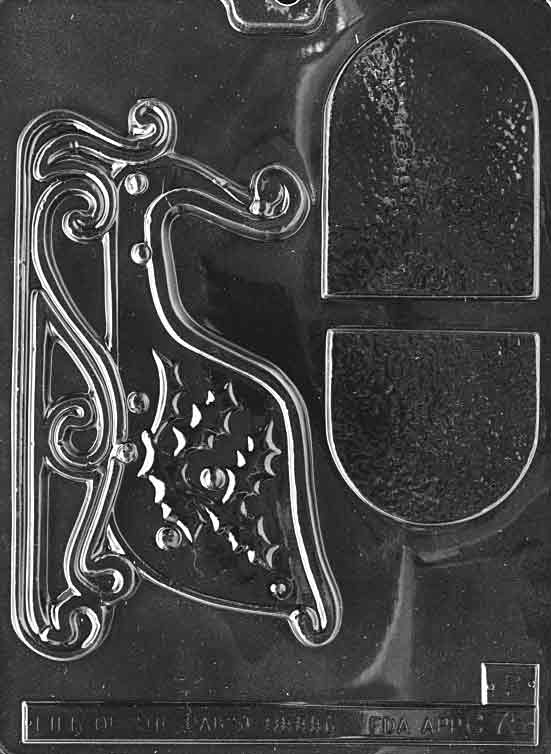 Large Sleigh Chocolate Mould - Part 2 by Home Chocolate Factory - professional pastry and chocolate equipment