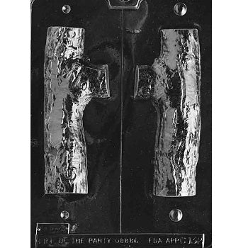 3D Yule Log Chocolate Mould by Home Chocolate Factory - professional pastry and chocolate equipment