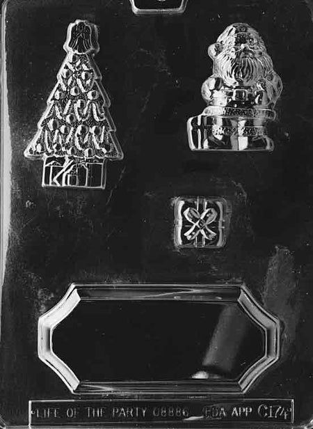 Christmas Centrepiece Chocolate Mould by Home Chocolate Factory - professional pastry and chocolate equipment