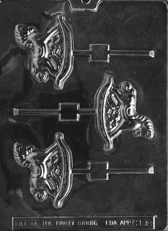 Rocking Horse Lollipop Chocolate Mould by Home Chocolate Factory - professional pastry and chocolate equipment