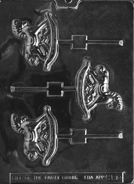 Rocking Horse Lollipop Chocolate Mould by Home Chocolate Factory - professional pastry and chocolate equipment
