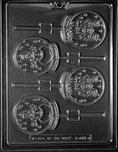 Snow Globe Lolly Assortment Chocolate Mould by Home Chocolate Factory - professional pastry and chocolate equipment