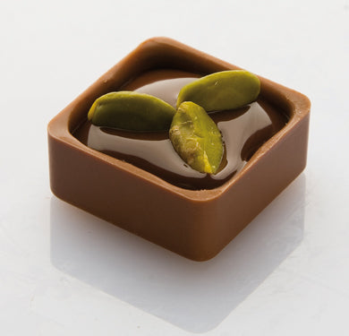 Chocolat Form Square Open Praline Polycarbonate Chocolate Mould by Home Chocolate Factory - professional pastry and chocolate equipment