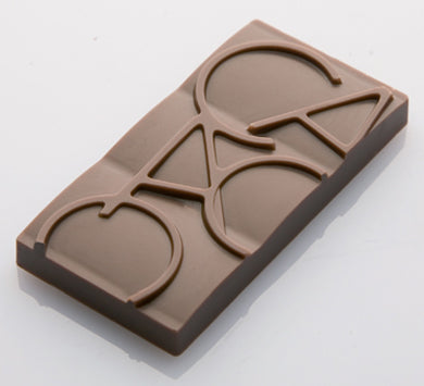 Chocolat Form 20g Cacao Design Bar Polycarbonate Chocolate Mould by Home Chocolate Factory - professional pastry and chocolate equipment