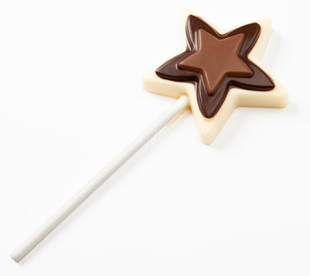 Chocolat Form 4 Stars Lollipop Polycarbonate Chocolate Mould by Home Chocolate Factory - professional pastry and chocolate equipment