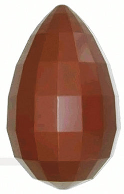 Chocolat Form Medium Diamant Shape Egg 155x 100mm Polycarbonate Mould by Home Chocolate Factory - professional pastry and chocolate equipment