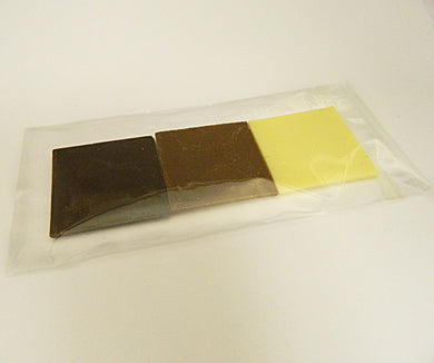Medium Clear Chocolate Bar Bag 75g (pack of 100) by Home Chocolate Factory - professional pastry and chocolate equipment