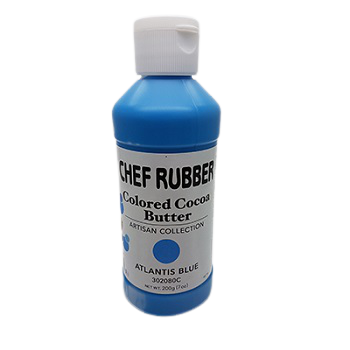 Chef Rubber Atlantis Blue Cocoa Butter - 200g