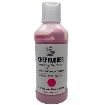 Chef Rubber La Vie en Rose Pink Cocoa Butter 200g