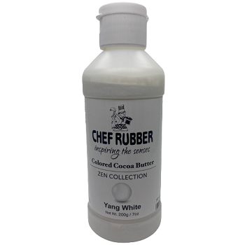 Chef Rubber Zen Yang White Cocoa Butter 200g by Home Chocolate Factory - professional pastry and chocolate equipment