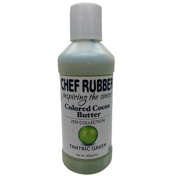 Chef Rubber Zen Tantric Green Cocoa Butter 200g by Home Chocolate Factory - professional pastry and chocolate equipment