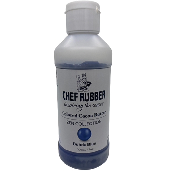Chef Rubber Zen Bhuda Blue Cocoa Butter 200g by Home Chocolate Factory - professional pastry and chocolate equipment
