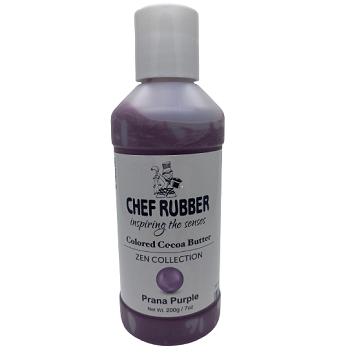 Chef Rubber Zen Prana Purple Cocoa Butter 200g by Home Chocolate Factory - professional pastry and chocolate equipment