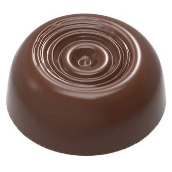 Chocolate World Round Praline Polycarbonate Chocolate Mould Designed by Dutch Pastry Team