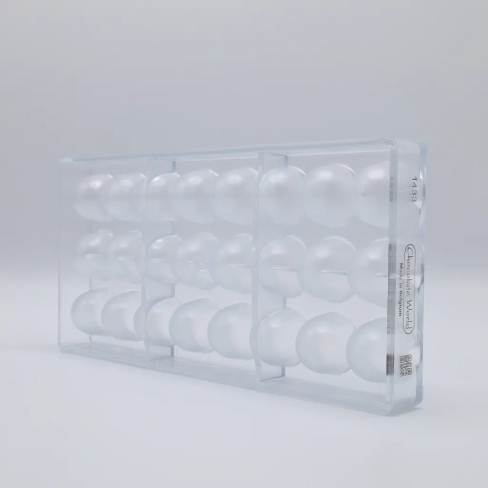 Chocolate World  Ø 29mm Dome Polycarbonate Chocolate Mould