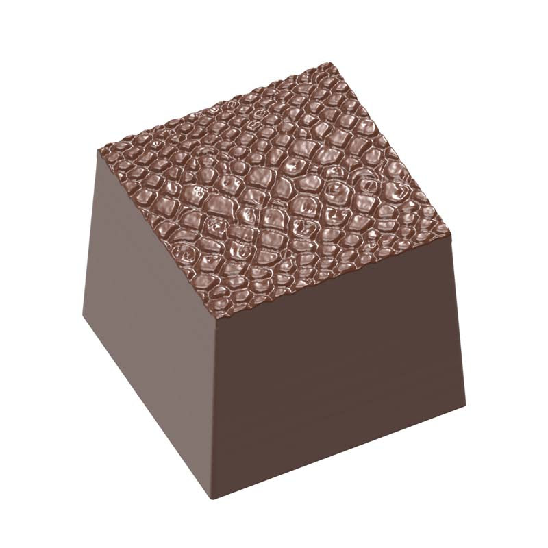 Chocolate World structura 1 leather CW1675 Cavities 32 12g by Home Chocolate Factory - professional pastry and chocolate equipment