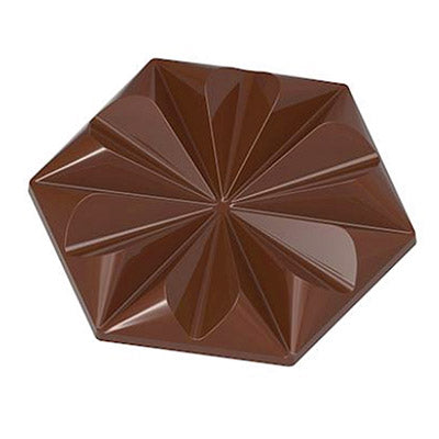 Chocolate World 56g Ruby Tablet Polycarbonate Mould by Home Chocolate Factory - professional pastry and chocolate equipment