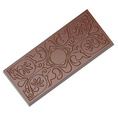 Chocolate World 57g Tablet Jessica Pedemont Polycarbonate Mould by Home Chocolate Factory - professional pastry and chocolate equipment