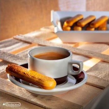 Chocolate World 25 g Finger Snack Bar Polycarbonate Chocolate Mould by Home Chocolate Factory - professional pastry and chocolate equipment