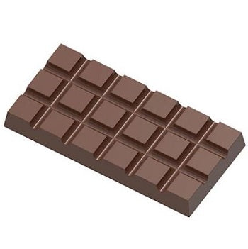 Chocolate World 80 g Break Apart Bar Polycarbonate Chocolate Mould