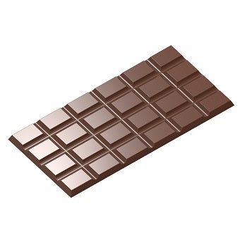 Chocolate World 60g Chocolate Tablet Mould by Home Chocolate Factory - professional pastry and chocolate equipment