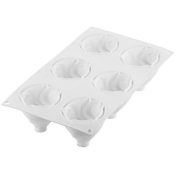 Silikomart Chantilly 120 Professional Silicon Mould by Home Chocolate Factory - professional pastry and chocolate equipment