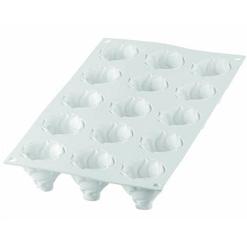 Silikomart Chantilly 30 Professional Silicon Mould by Home Chocolate Factory - professional pastry and chocolate equipment