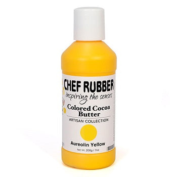 Chef Rubber Aureolin Yellow Cocoa Butter - 200g