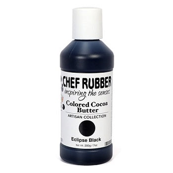 Chef Rubber Eclipse Black Cocoa Butter - 200g