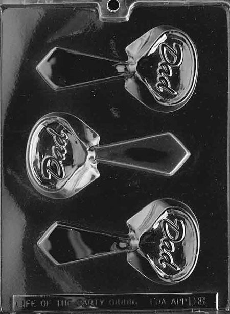Dad Tie Chocolate Mould by Home Chocolate Factory - professional pastry and chocolate equipment