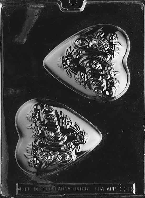 Mother Heart Chocolate Mould by Home Chocolate Factory - professional pastry and chocolate equipment