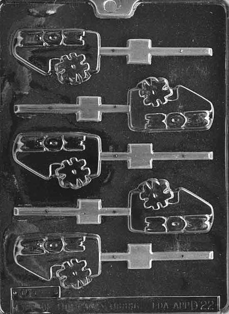 Number 1 Mom Chocolate Mould by Home Chocolate Factory - professional pastry and chocolate equipment