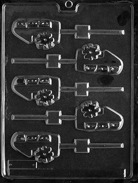 Number 1 Dad Lollipops Chocolate Mould by Home Chocolate Factory - professional pastry and chocolate equipment