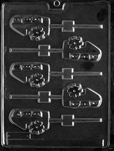 Number 1 Dad Lollipops Chocolate Mould by Home Chocolate Factory - professional pastry and chocolate equipment