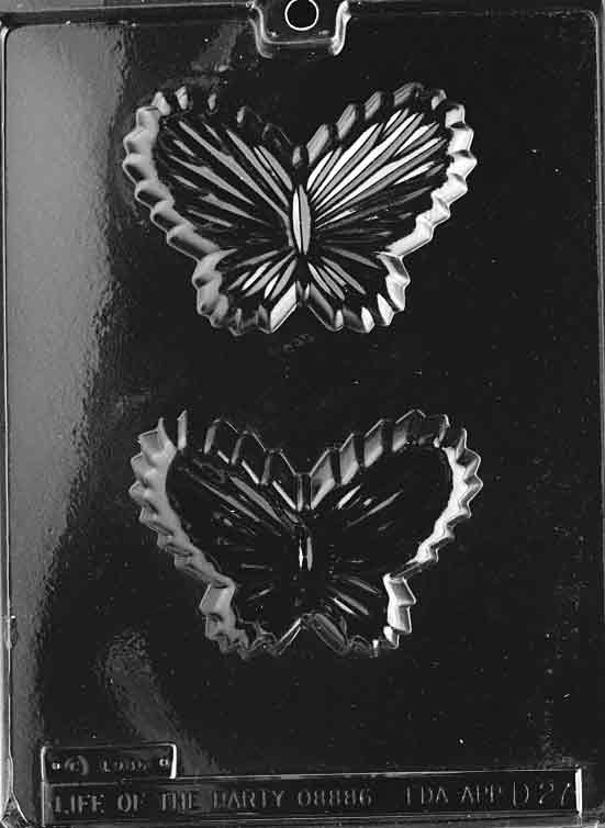 Butterfly Dish Chocolate Mould by Home Chocolate Factory - professional pastry and chocolate equipment