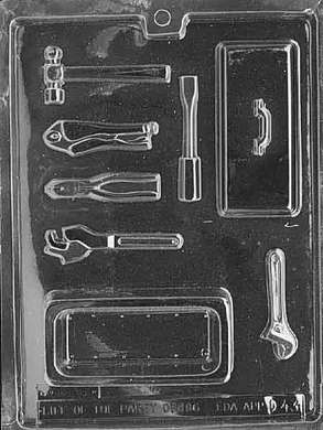 Tool Box Chocolate Mould by Home Chocolate Factory - professional pastry and chocolate equipment