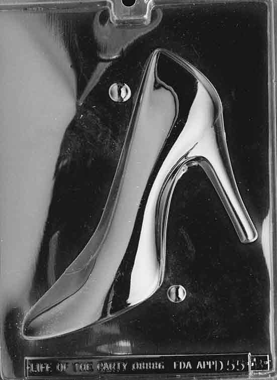 High Heeled Shoe Chocolate Mould - Part B by Home Chocolate Factory - professional pastry and chocolate equipment